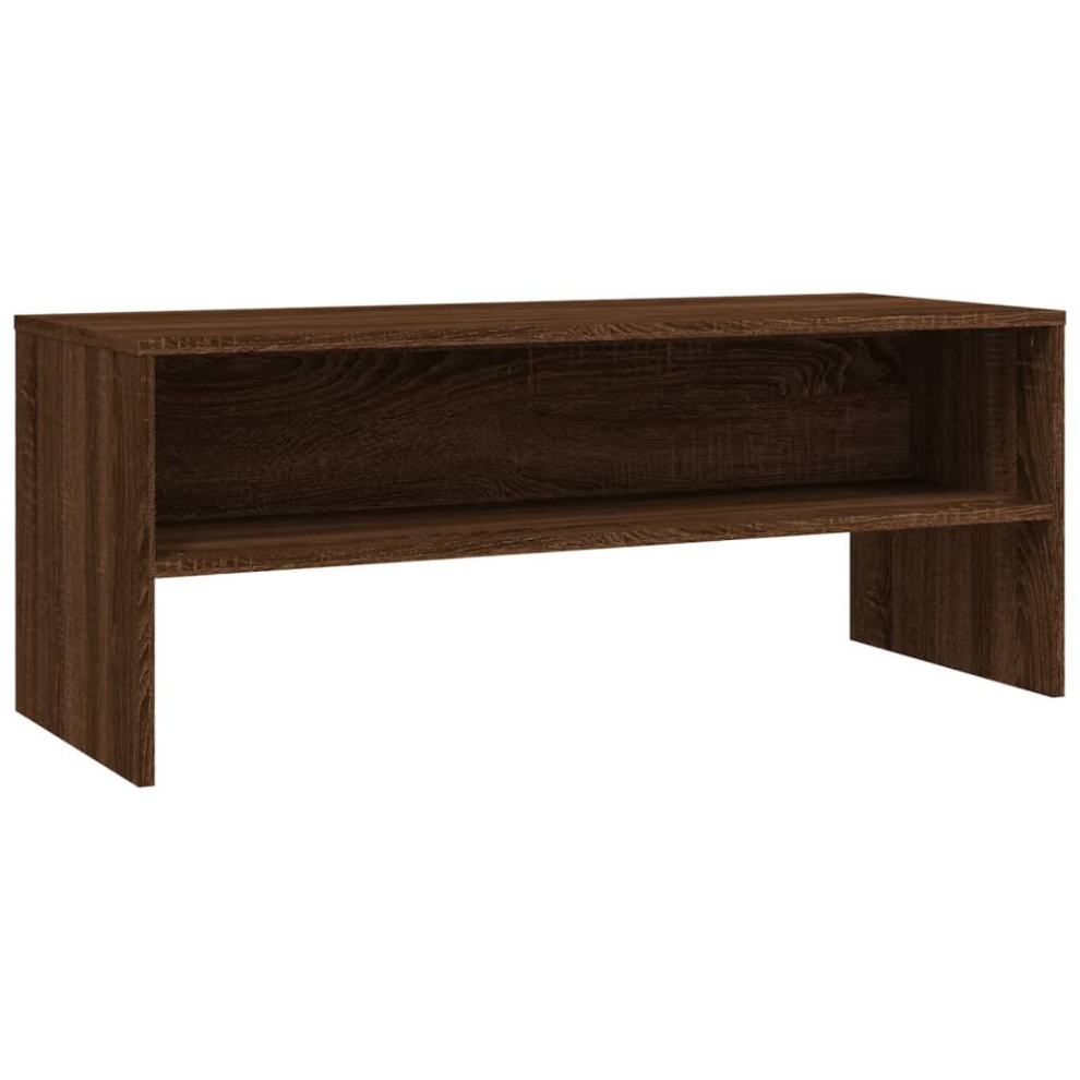 (brown oak) vidaXL TV Cabinet Engineered Wood TV Media Hifi Unit Sideboard Multi Colours