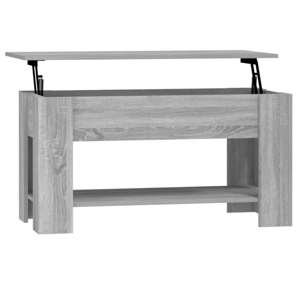 (grey sonoma) vidaXL Coffee Table Engineered Wood Couch Centre Accent Table Multi Colours