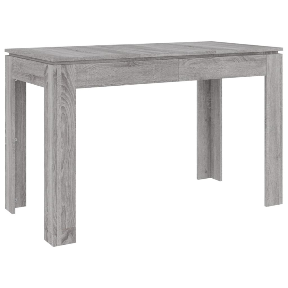 (grey sonoma) vidaXL Dining Table Engineered Wood Kitchen Dining Room Table Multi Colours