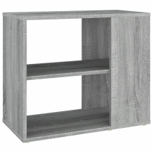 (Grey sonoma) vidaXL Side Cabinet Storage Unit Side Table Hall Sofa Table Engineered Wood