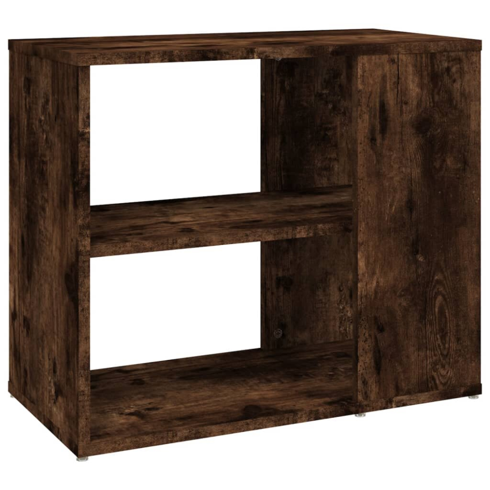 (Smoked oak) vidaXL Side Cabinet Storage Unit Side Table Hall Sofa Table Engineered Wood
