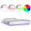 VidaXL (white, 120 x 190 cm) vidaXL LED Bed Frame Mattress Foundation Bedstead Platform Bed Base Solid Wood 1