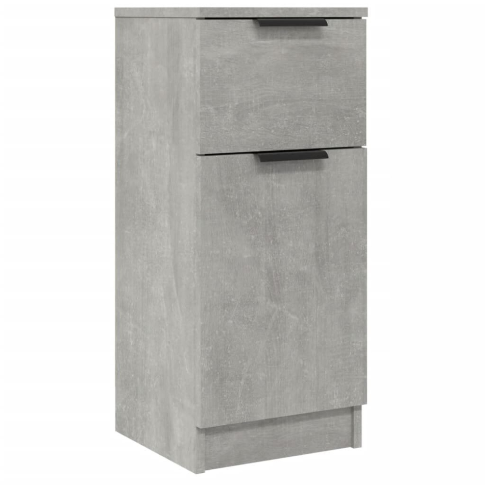 (Concrete grey, 1) vidaXL Sideboard Cabinet Home Organiser Cupboard Side Cabinet Engineered Wood