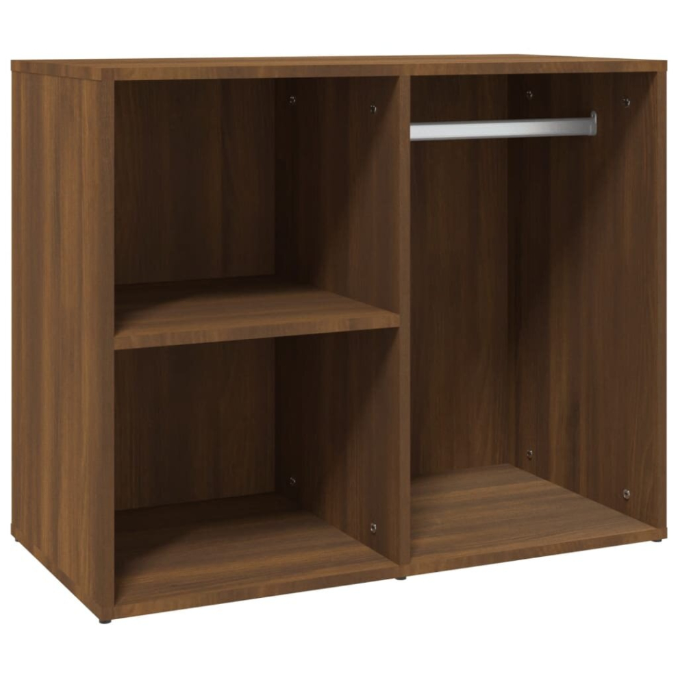 Vidaxl (Brown Oak) Dressing Cabinet Dressing Storage Cosmetic Cupboard Engineered Wood