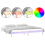 VidaXL (brown, 150 x 200 cm) vidaXL Solid Wood LED Bed Frame Home Bedstead Platform Bed Multi Colours/Sizes 1