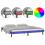 VidaXL (grey, 120 x 190 cm) vidaXL Solid Wood LED Bed Frame Home Bedstead Platform Bed Multi Colours/Sizes 1