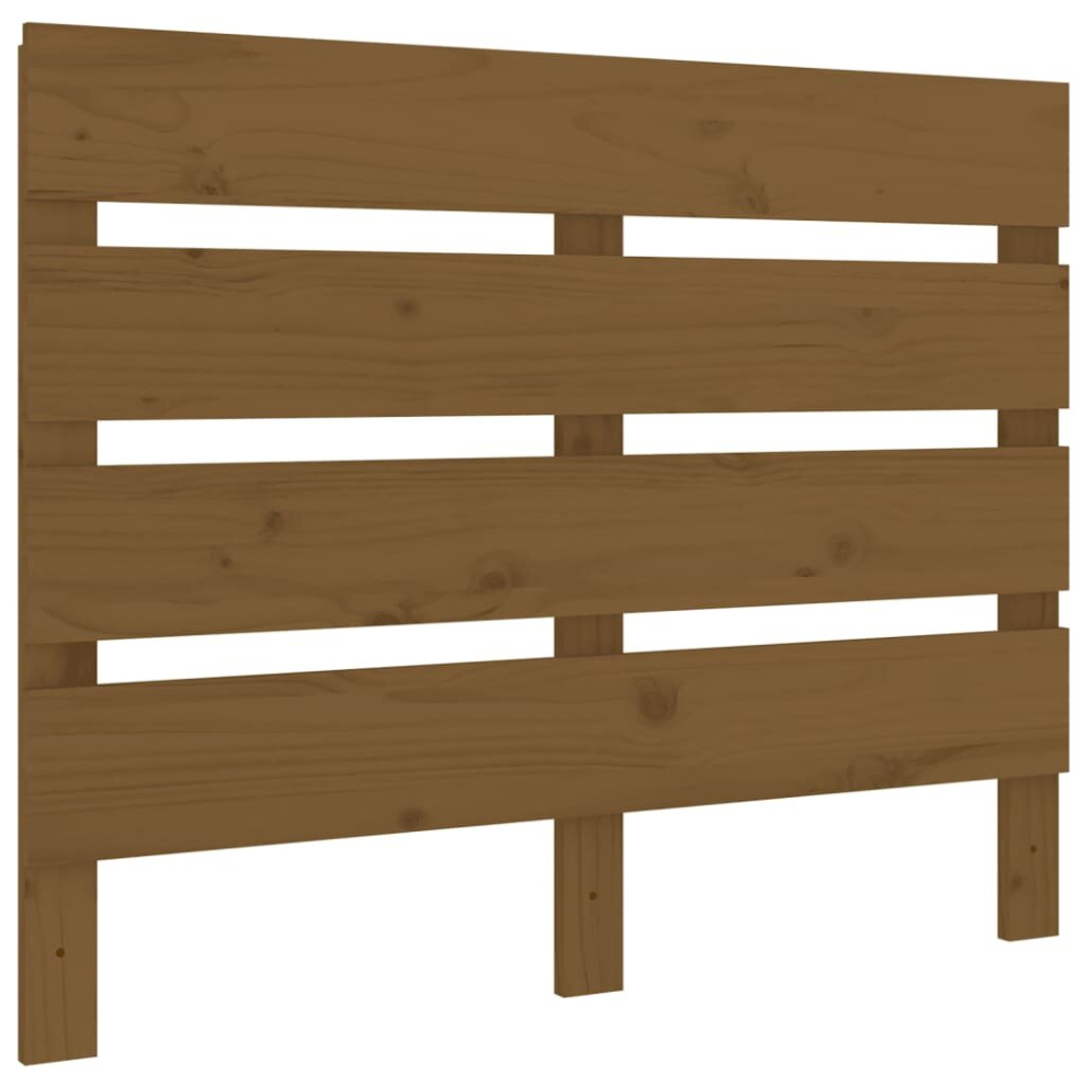 (honey brown, 100 x 3 x 80 cm) vidaXL Solid Wood Pine Headboard Indoor Wooden Bed Header Multi Colours/Sizes