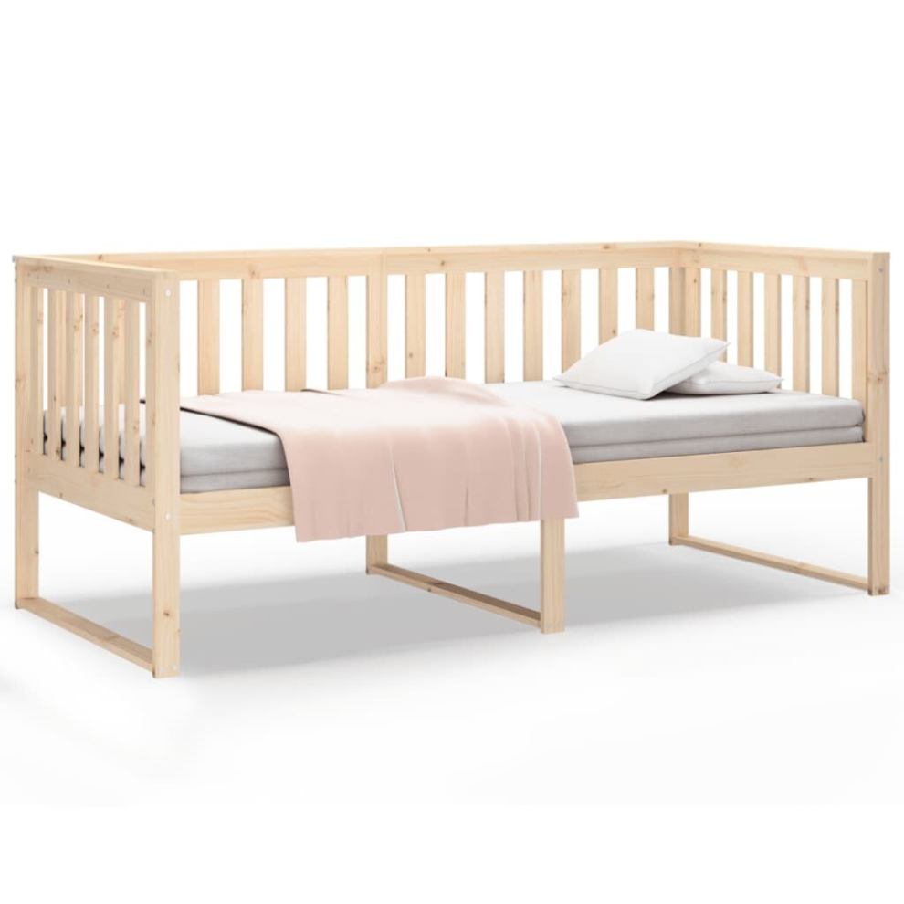Vidaxl (Brown, 90X190 Cm) Solid Wood Pine Day Bed Bedroom Furniture Multi Colours Multi Sizes