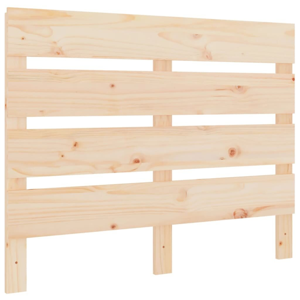 Vidaxl (Brown, 90 X 3 X 80 Cm) Headboard Bedroom Bed Headboard Decorative Bed Header Solid Wood Pine