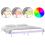 VidaXL (brown, 135 x 190 cm) vidaXL Solid Wood LED Bed Frame Home Bedstead Platform Bed Multi Colours/Sizes 1
