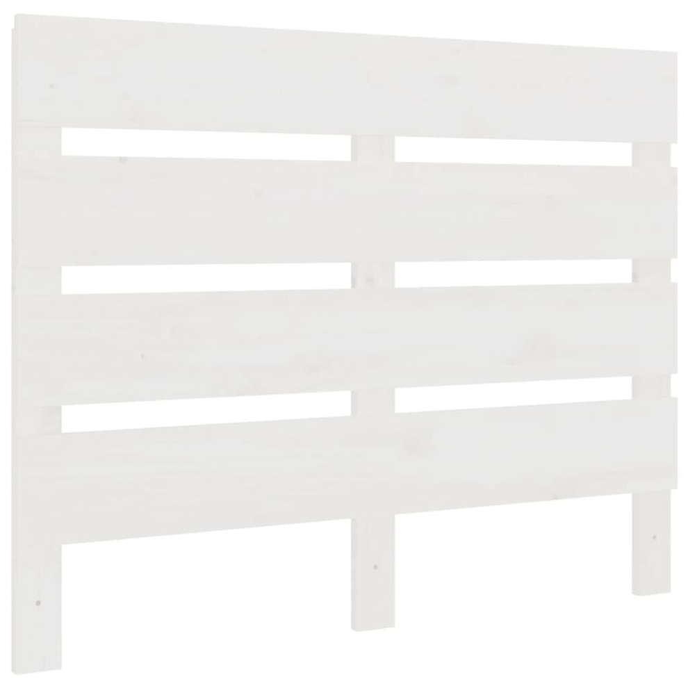 (white, 100 x 3 x 80 cm) vidaXL Headboard Bedroom Bed Headboard Decorative Bed Header Solid Wood Pine