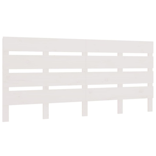 VidaXL (white, 180 x 3 x 80 cm) vidaXL Headboard Bedroom Bed Headboard Decorative Bed Header Solid Wood Pine