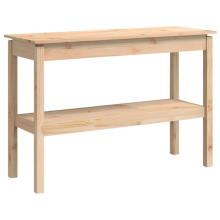 (Brown, 110 x 40 x 75 cm (L x W x H)) vidaXL Solid Wood Pine Console Table Multi Colours 110x40x75 cm/80x40x75 cm
