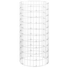 (Ø 50 x 100 cm/475) vidaXL Garden Composter Galvanised Steel Recycling Bin Waste Box Multi Sizes