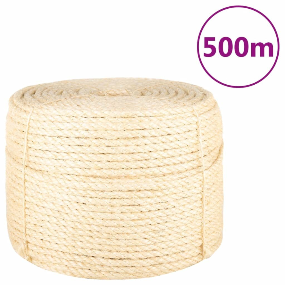 vidaXL Rope Jute String Hemp Rope Twine String for Cat Scratching 100% Sisal