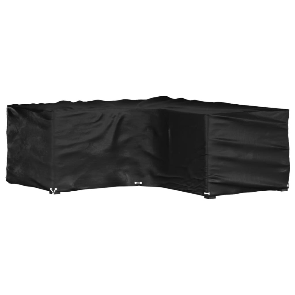 Vidaxl (215 X 215 X 70 Cm/ 1 Pcs) L-Shaped Garden Furniture Covers Outdoor Furniture Cover 16 Eyelets - Image 2