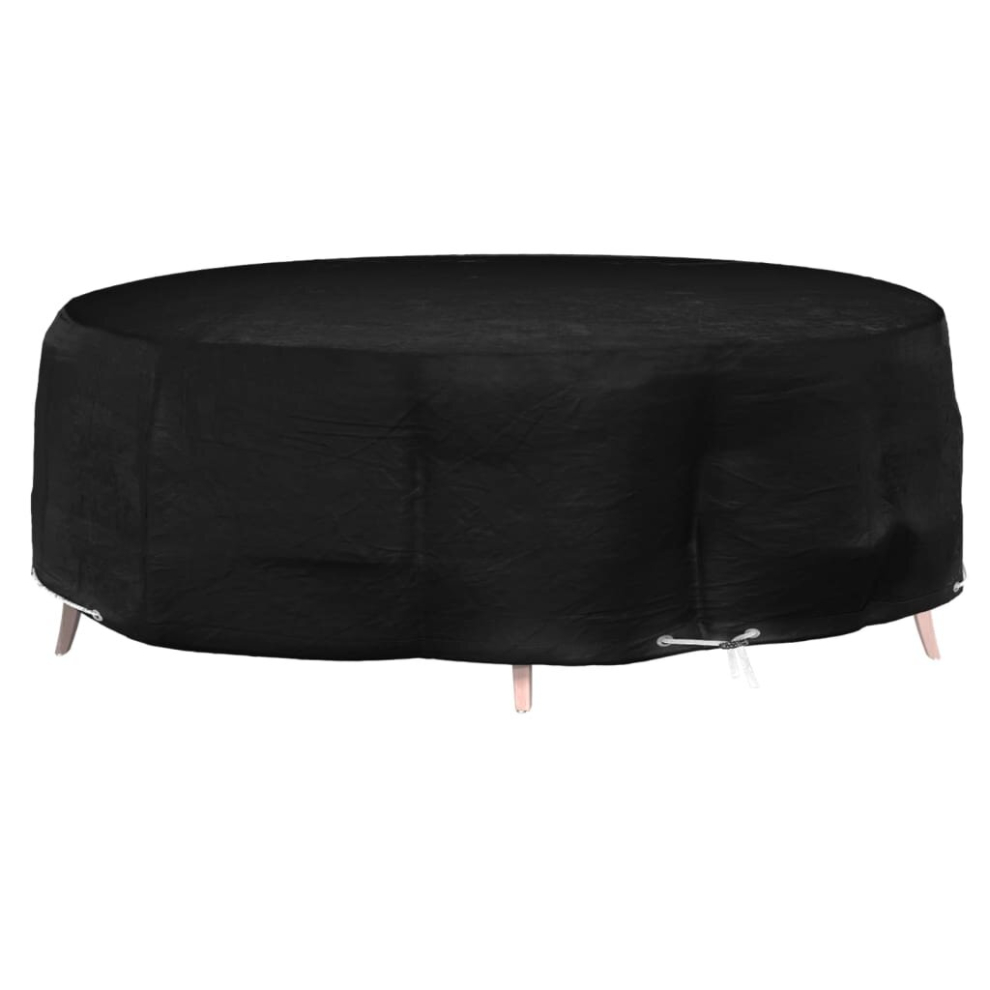 (236 x 67 cm/ 1 pcs) vidaXL Island Lounge Covers Outdoor Furniture Cover Sofa Cover 8 Eyelets Round