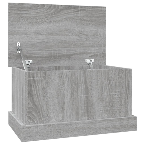 (grey sonoma, 50 x 30 x 28 cm) vidaXL Storage Box Garden Tool Chest Outdoor Storage Bin Box Engineered Wood