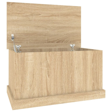 (sonoma oak, 70 x 40 x 38 cm) vidaXL Storage Box Garden Tool Chest Outdoor Storage Bin Box Engineered Wood