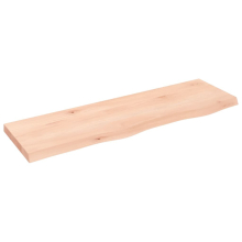 (brown, 100 x 30 x 4 cm) vidaXL Bathroom Countertop Vanity Top Wash Basin Worktop Treated Solid Wood