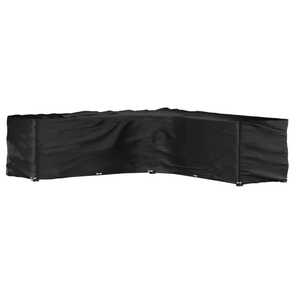 Vidaxl (300 X 300 X 90 Cm/ 1 Pcs) L-Shaped Garden Furniture Covers Outdoor Furniture Cover 16 Eyelets