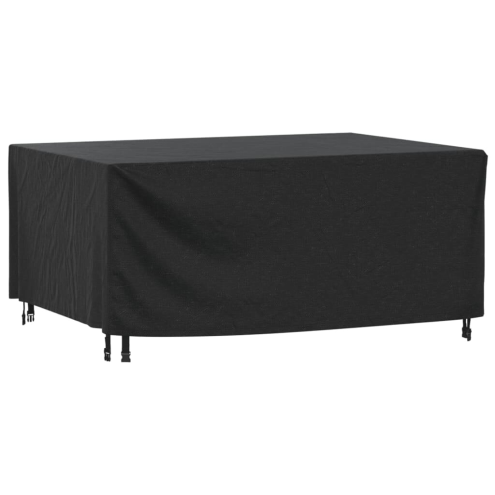 (172 x 113 x 73 cm) vidaXL Garden Furniture Cover Outdoor Furniture Table Cover Black 420D Oxford