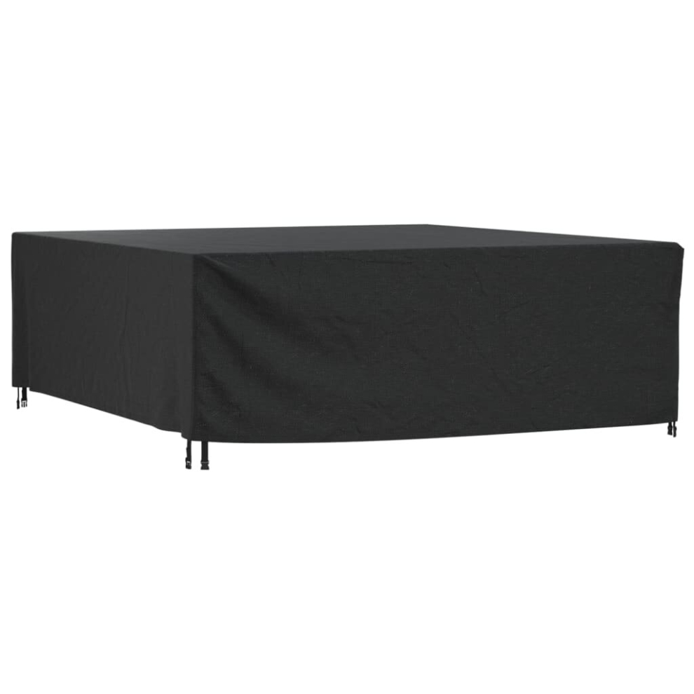 (260 x 260 x 90 cm) vidaXL Garden Furniture Cover Outdoor Furniture Cover Black Waterproof 420D