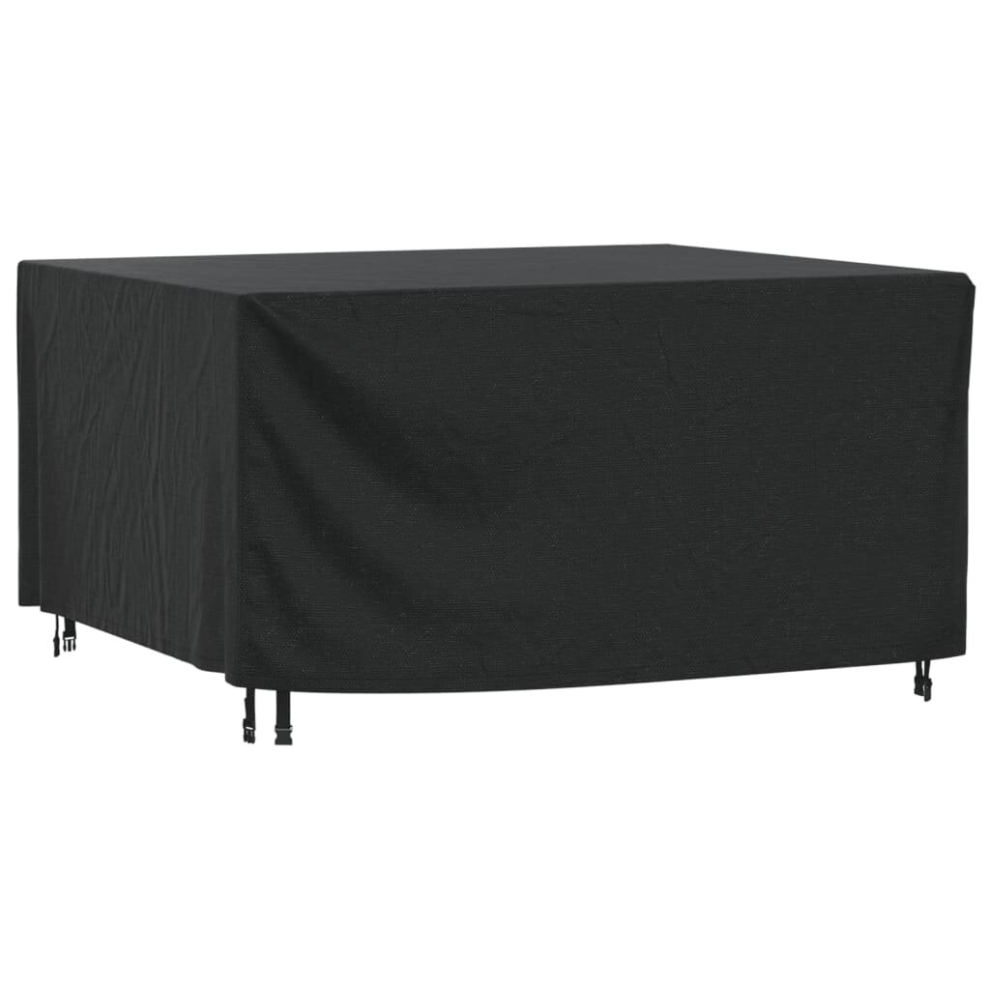 (180 x 140 x 90 cm) vidaXL Garden Furniture Cover Outdoor Furniture Cover Black Waterproof 420D