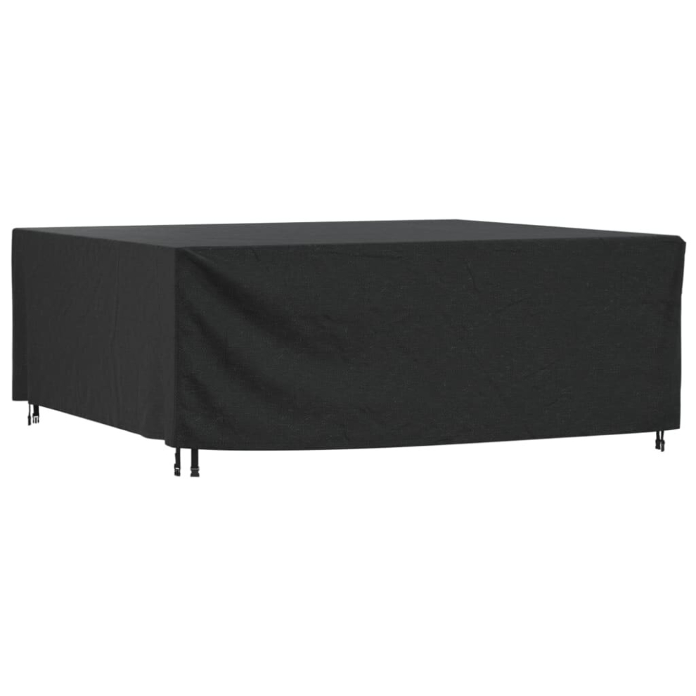(250 x 210 x 90 cm) vidaXL Garden Furniture Cover Outdoor Furniture Table Cover Black 420D Oxford