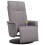 VidaXL vidaXL Massagesessel mit Fußteil Grau Kunstleder 1