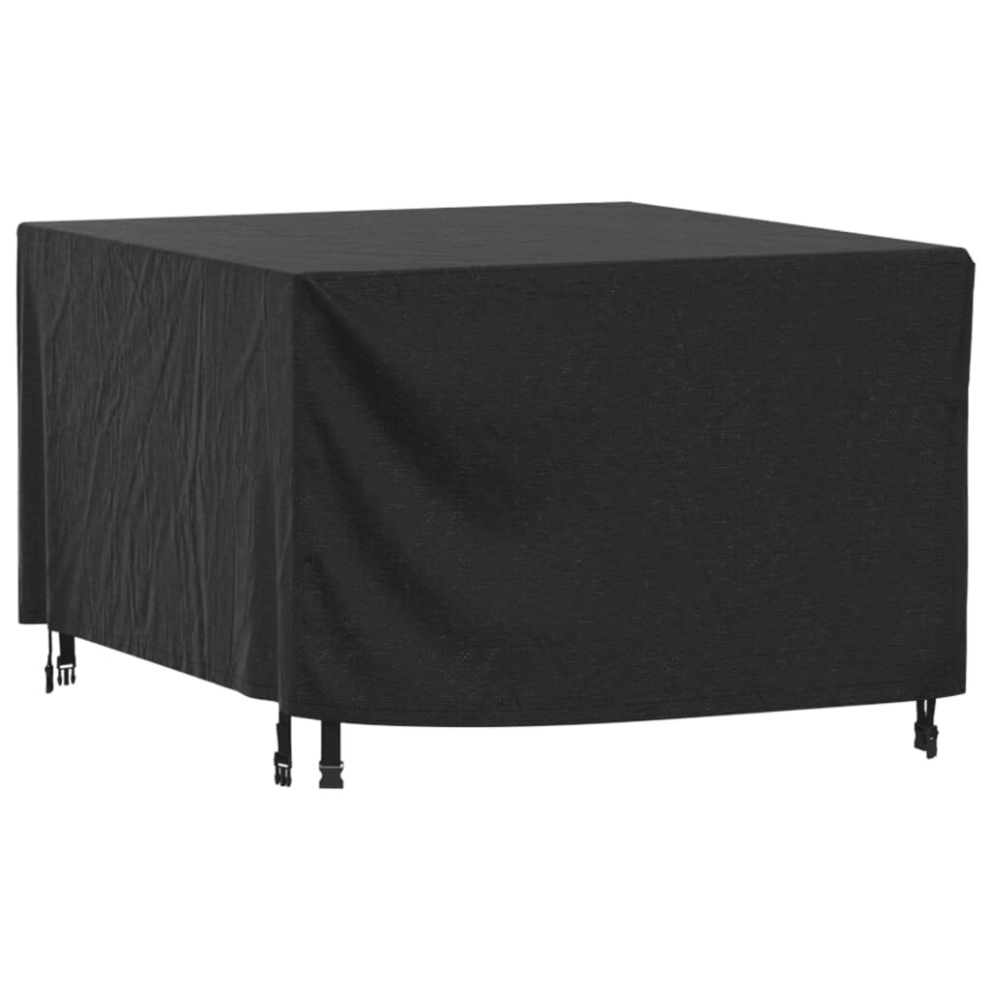 (113 X 113 X 73 cm) vidaXL Garden Furniture Cover Outdoor Furniture Cover Black Waterproof 420D