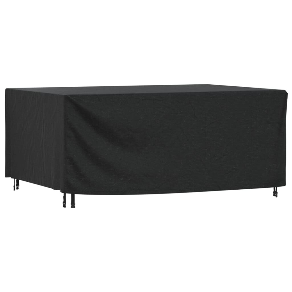 vidaXL Garden Furniture Cover Outdoor Furniture Cover Black Waterproof 420D