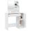 VidaXL (High gloss white) vidaXL Dressing Table Makeup Table Vanity Desk Cosmetic Table with Mirror 9