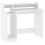 VidaXL (White) vidaXL Desk with LED Lights Computer Table Study Writing Desk Engineered Wood 4