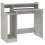VidaXL (Concrete grey) vidaXL Desk with LED Lights Computer Table Study Writing Desk Engineered Wood 4