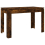 VidaXL (smoked oak) vidaXL Dining Table Kitchen Table Dining Room Dinner Table Engineered Wood 8