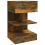 VidaXL (Smoked oak, 2) vidaXL 1/2x Bedside Cabinet Engineered Wood Side Table Storage Multi Colours 6