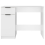 VidaXL (White) vidaXL Desk Engineered Wood Home Office Computer Table Study Writing Desk 9