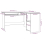 vidaXL L-Shaped Corner Desk Engineered Wood Concrete Grey PC Computer Table 8