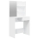 VidaXL (White) vidaXL Dressing Table with Mirror Bedroom Makeup Vanity Desk Cosmetic Table 6