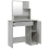 VidaXL (Concrete grey) vidaXL Dressing Table Makeup Table Vanity Desk Cosmetic Table with Mirror 10