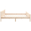 VidaXL vidaXL Solid Wood Bed Frame 160x200 cm Bedroom Wooden Bedstead Platform Bed 9
