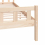 VidaXL vidaXL Solid Wood Bed Frame 160x200 cm Bedroom Wooden Bedstead Platform Bed 10