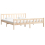 VidaXL vidaXL Solid Wood Bed Frame 160x200 cm Bedroom Wooden Bedstead Platform Bed 6