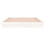 VidaXL (white, 180 x 200 cm) vidaXL LED Bed Frame Mattress Foundation Bedstead Platform Bed Base Solid Wood 8