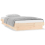 VidaXL (brown, 100 x 200 cm) vidaXL LED Bed Frame Mattress Foundation Bedstead Platform Bed Base Solid Wood 7