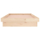 VidaXL (brown, 90 x 190 cm) vidaXL LED Bed Frame Mattress Foundation Bedstead Platform Bed Base Solid Wood 9