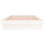 VidaXL (white, 90 x 190 cm) vidaXL LED Bed Frame Mattress Foundation Bedstead Platform Bed Base Solid Wood 8