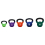 Orange Gym - Vinyl-Kettlebell - 6 kg 2