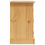 VidaXL vidaXL Bedside Cabinet Nightstand Bed Side Table Mexican Pine Corona Range 5